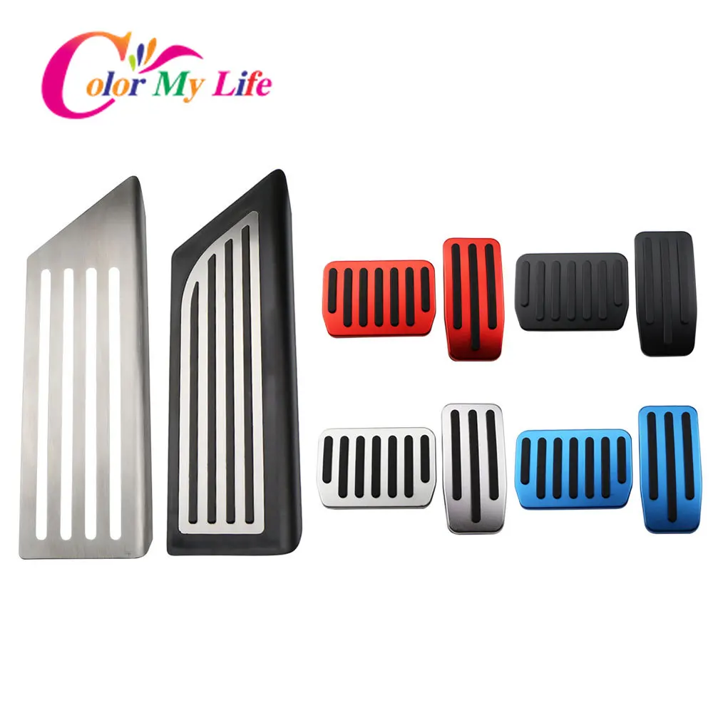 Цветные автомобильные педали My Life подходят для Tesla Model 3 Model3 2017 2018 2019 запчасти