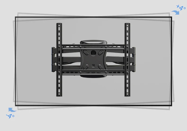 NB P5 Full Motion 3" /40"/4" /50"/5" lcd светодиодный настенный кронштейн для телевизора 6 поворотных рычагов Макс. VESA 400x400 мм Кронштейн для ТВ