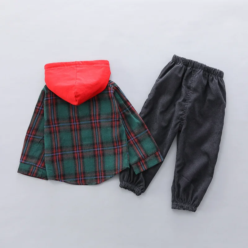 HYLKIDHUOSE весенне осенняя одежда для маленьких мальчиков и девочек наряд малышей