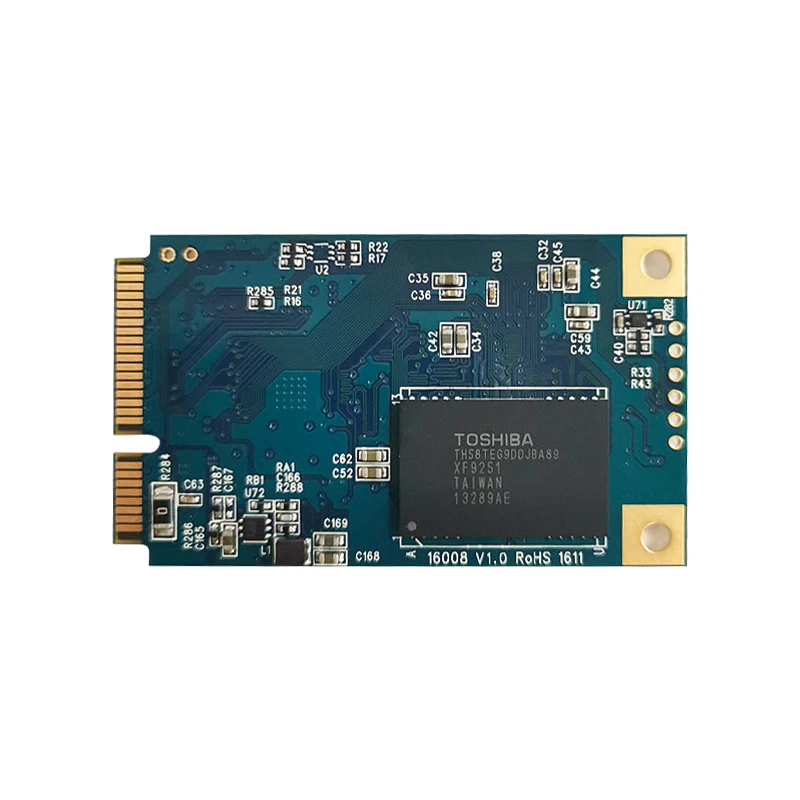 TOSHIBA mSATA SSD 128 Гб Mini SATA 128G жесткий диск для ПК ноутбука Внутренний твердотельный