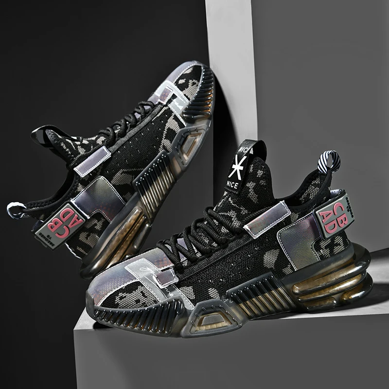 

New Air Cushion Running Sock Shoes Men Trendy Sneakers Sports Non-Slip Zapatillas High Quality Dropshipping Zapatos De Hombre