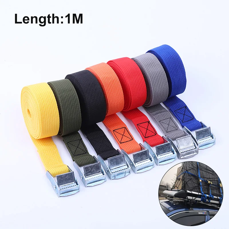 1 м Прочные Ремни с пряжкой для ремня автомобиля мотоцикла велосипеда