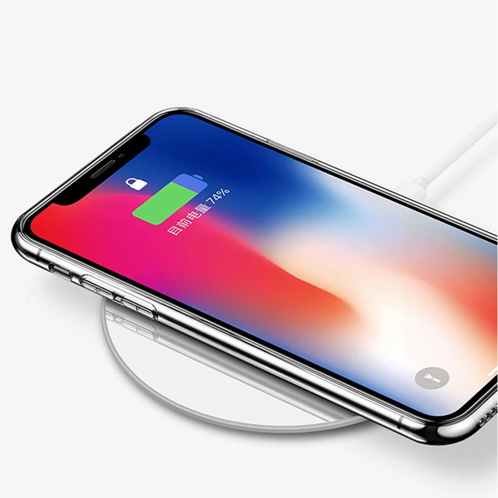 Прозрачный градиентный чехол Aurora для iPhone 11 Pro XS Max 7 8 мягкий силиконовый