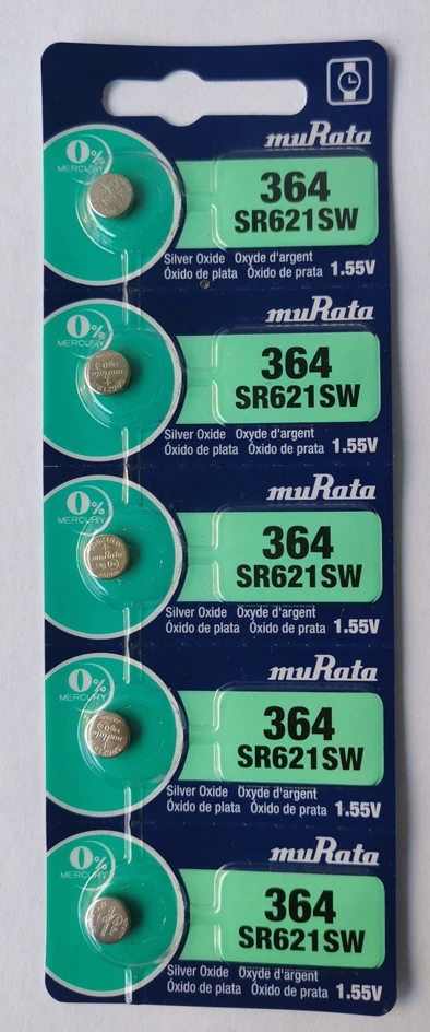 Часы Sony Battey SR626SW RS626 377 377A 377S 177 батарея на кнопках для электроники 5 шт. женщин часов