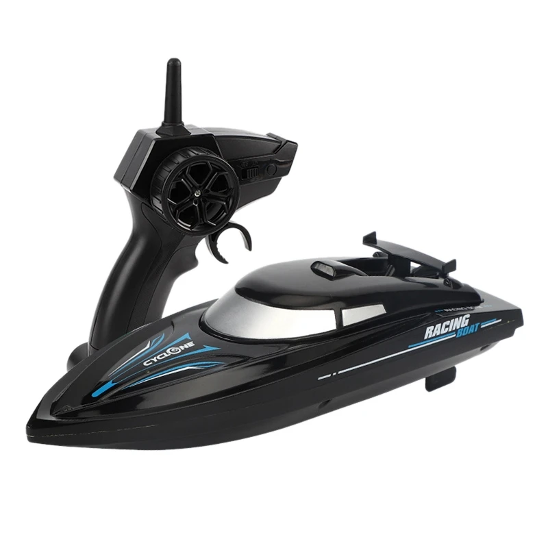 

2.4Ghz 10KM/H Dual Motor High Speed Remote Control Boat Swimming Pool and Lake Remote Control Boat Outdoor Toy