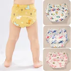 Подгузники для новорожденных регулируемые тканевые подгузники нижнее белье эко подгузники многоразовые моющиеся Подгузники трусики для младенцев