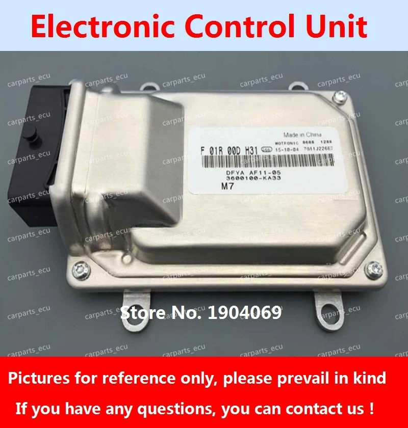 

F01R00DH31 F01RB0DH31 3600100-KA33 AF1105 M7 ECU Electronic Control Unit F01R00DJ58 F01RB0DJ58 3600100-VA40 For Dongfeng Sokon