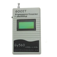 gy 560 portable decoder lcd display testing practical audio walkie talkie radio electronic professional frequency counter