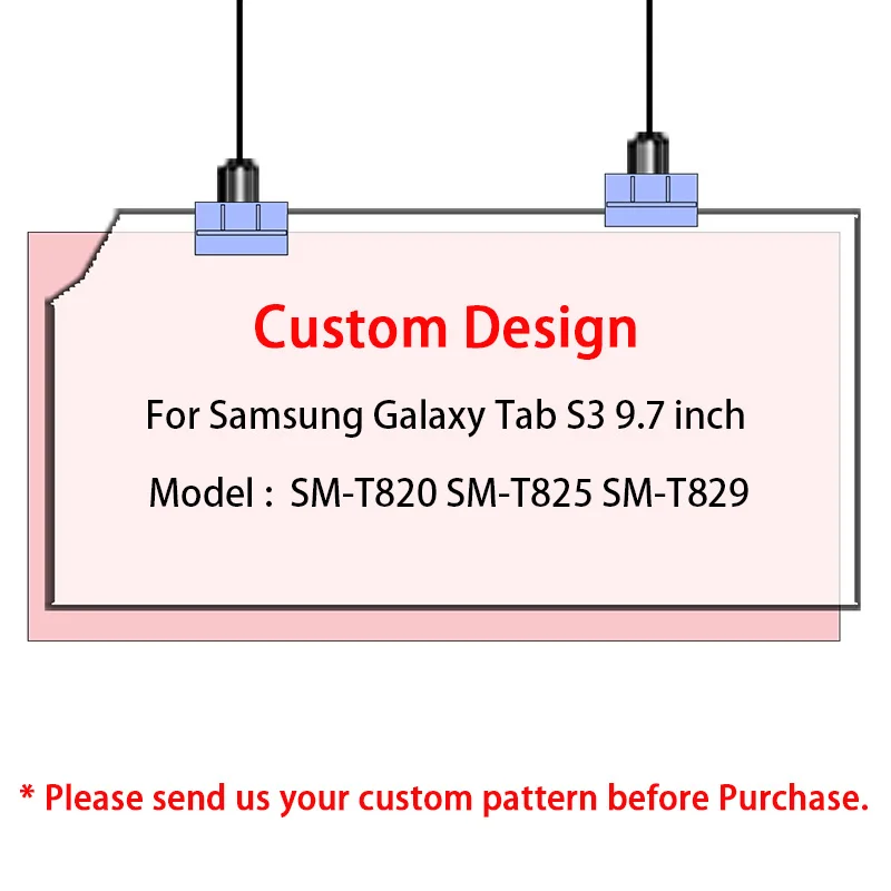 MTT Мрамор из искусственной кожи чехол для samsung Galaxy Tab S3 9,7 ''SM-T820 SM-T825 SM-T829 с магнитной застежкой с функцией подставки смарт-чехол для планшета Coque - Цвет: Custom Design