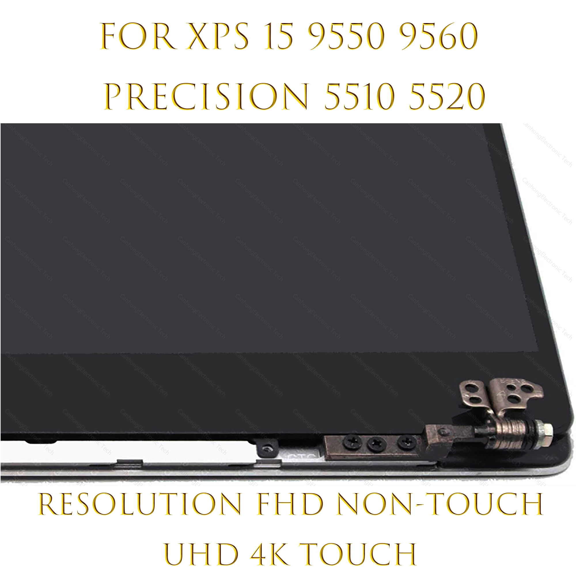Сенсорный ЖК-экран FHD 15 6 дюйма в сборе матрица 3840*2160 4K для Dell XPS 9550 9560 Precision 5510 5520 P56F