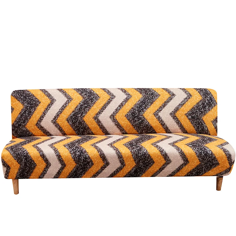 

Sofa Bed Cover Universal Armless Folding Modern Seat Slipcovers Stretch Covers Cheap Couch Protector Elastic Futon Spandex Cover