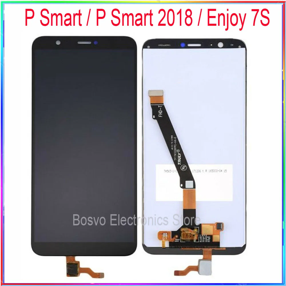 ЖК-экран для Huawei P Smart дисплей Enjoy 7s с тачскрином в сборе запасные ремонтные детали
