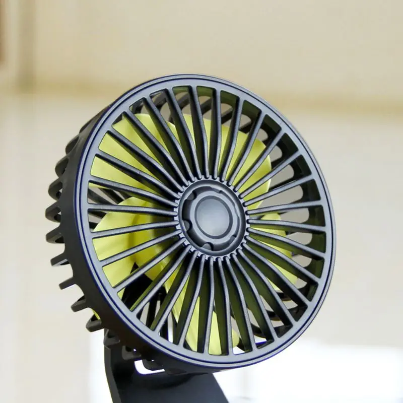 

Suction Cup Single Head Car Fan Three Speed Control USB Fan for SUV Boat Office