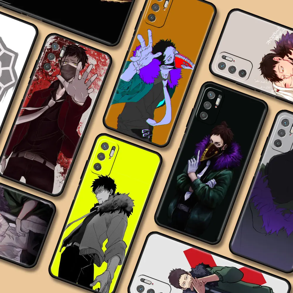 

Overhaul Chisaki Kai My Hero Academia Phone Case For Xiaomi Redmi Note 9S 9 8 Pro 9C 7 8T 8 10 9A 7A K40 4G Cover Soft Capa
