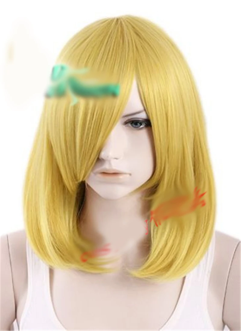 Популярный парик из синтетических волос с изображением движущегося замка Хова