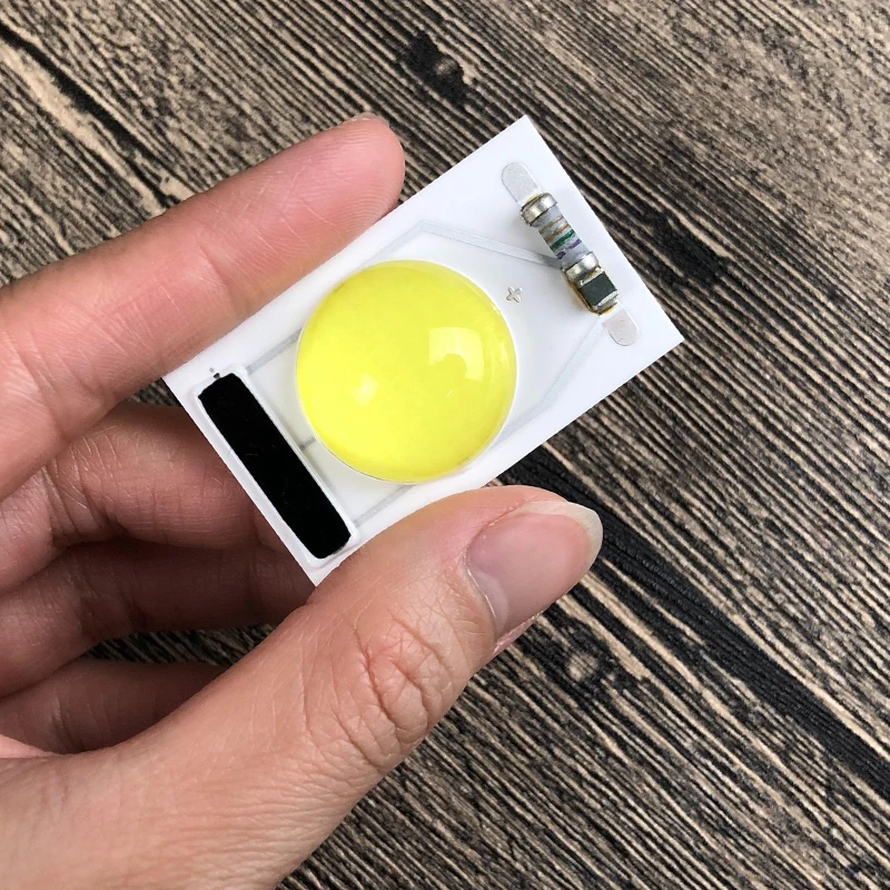 Светодиодный чип COB 20 Вт 30 50 220 В Smart IC светодиодная керамическая пластина лампа