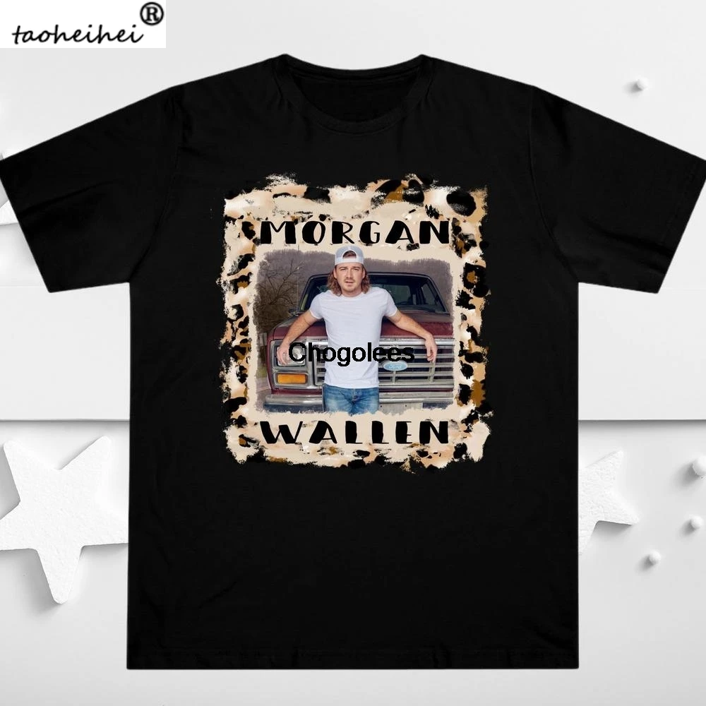 Черная футболка с леопардовым принтом | Мужская одежда