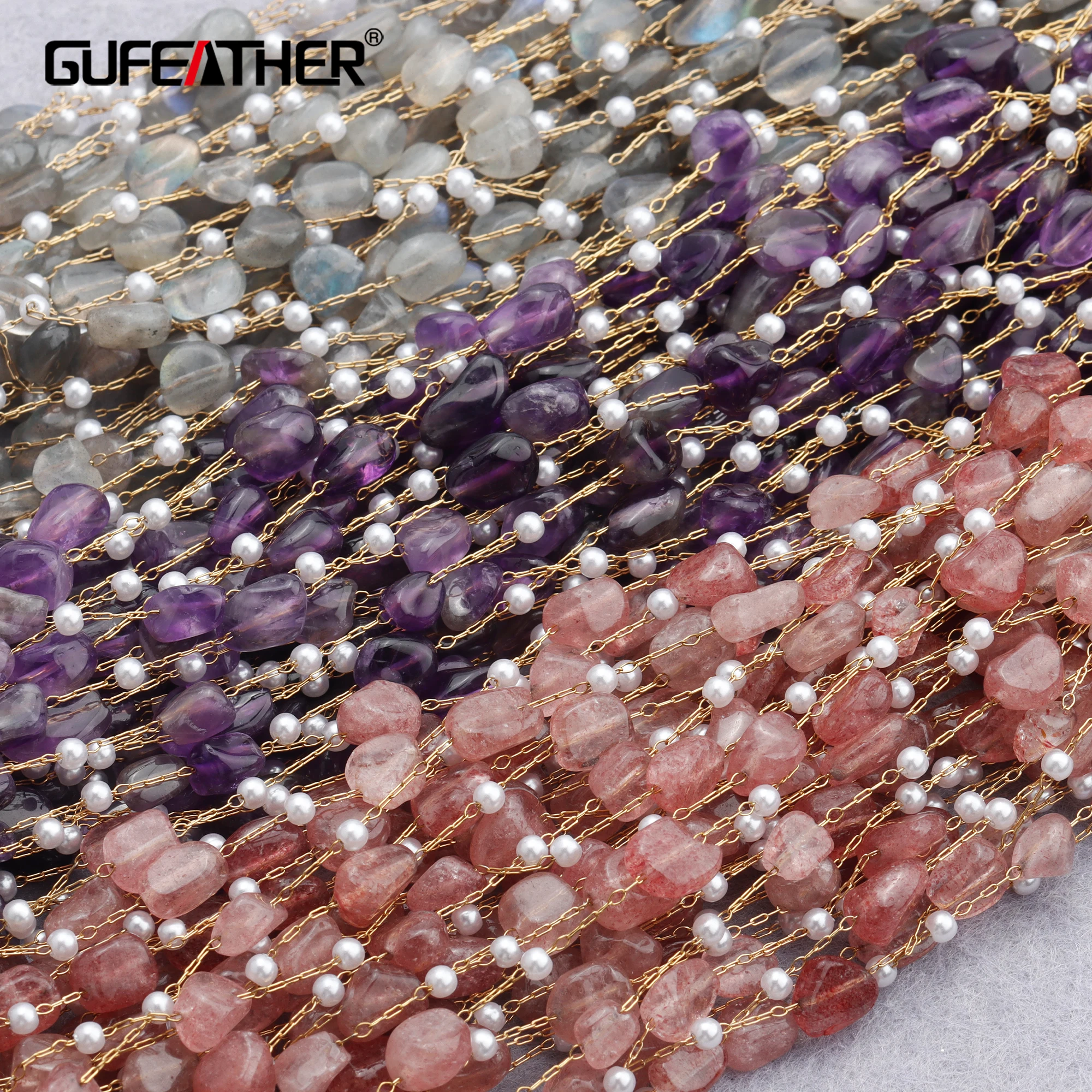 GUFEATHER C138 ювелирные аксессуары цепочка сделай сам нержавеющая сталь натуральный
