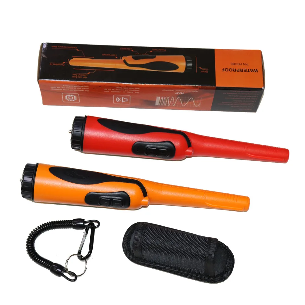 Newest Arrival Underwater Waterproof Super Sensitive Handheld Metal Detector LED Flashlight IP68 Gold Detector Security Probe