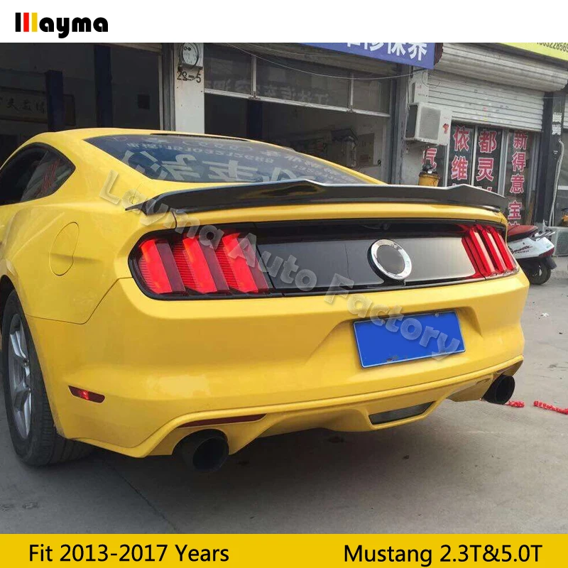 Стильный спойлер Roush для заднего багажника из углеродного волокна Ford Mustang 2Door Coupe 2