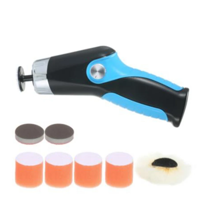 

60W Mini Polishing Machine 8500 RPM Variable Speed Car Polisher Electric Polisher Automobile Scratch Remover Repair Tool