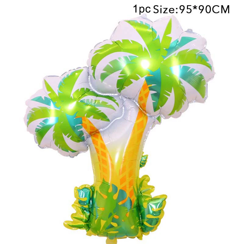 Зеленые фольгированные воздушные шары в форме динозавра 1 шт. украшения для дня