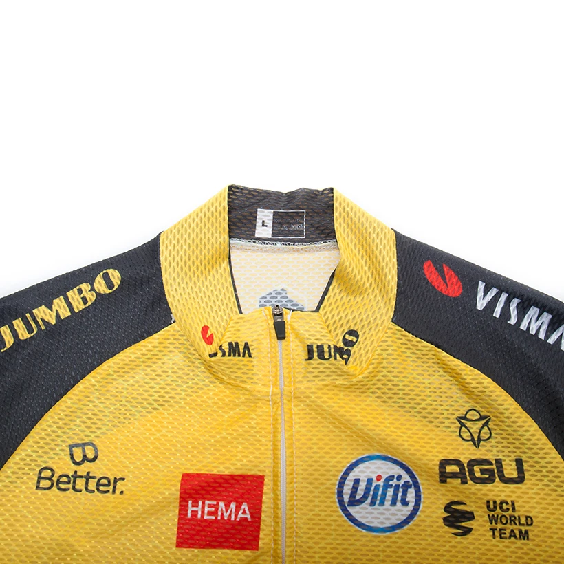 Новинка 2020 команда JUMBO VISMA Велоспорт Джерси 20D велосипедные шорты комплект MTB Ropa