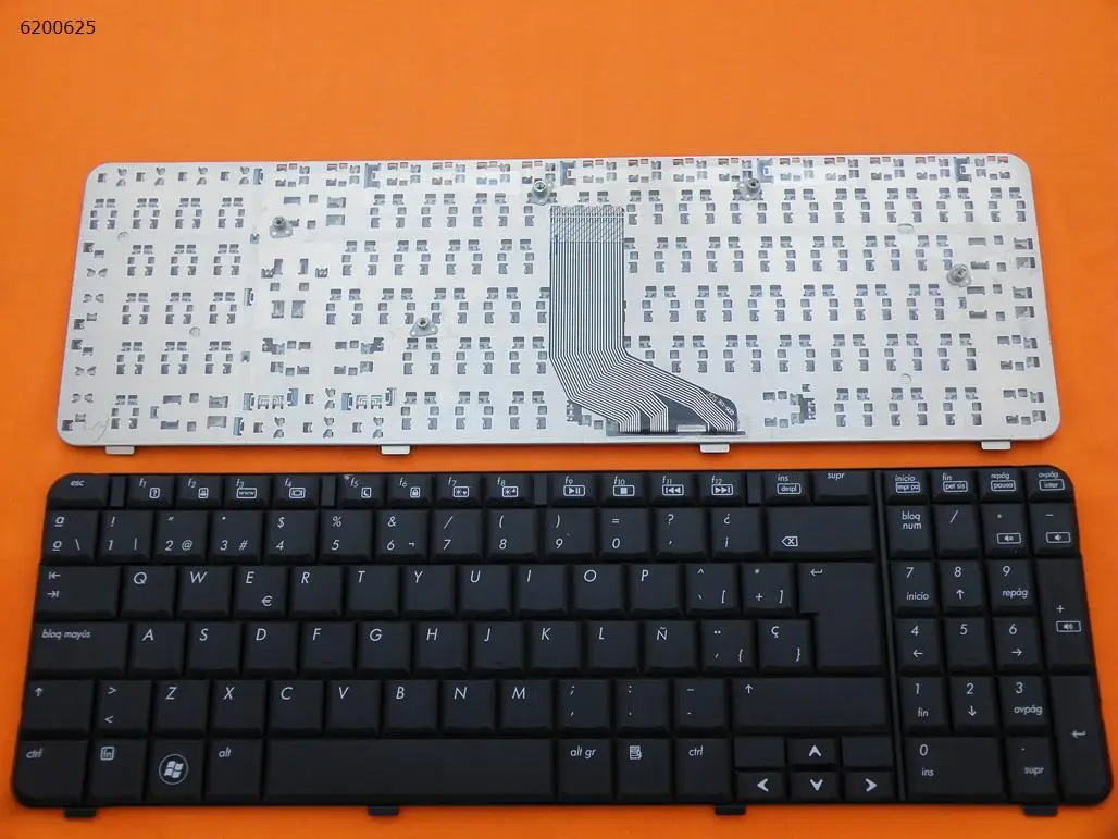 

New SP Spanish / Keyboard For HP CQ61 G61 CQ61-100 CQ61-200 CQ61-300 CQ61-400 CQ61z-300 CQ61Z-400 No Backlit BLACK