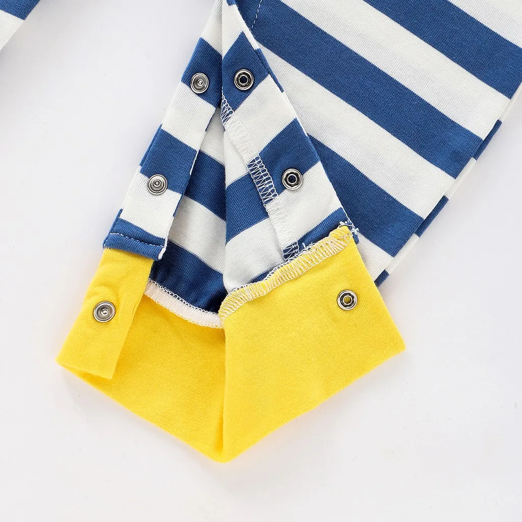 

Baby Clothing Newborn Long-sleeve Stripe Jumpsuit Bodysuit Infant Boy Girl One-piece Clothing Toddler Fashion Cotton Autumn set