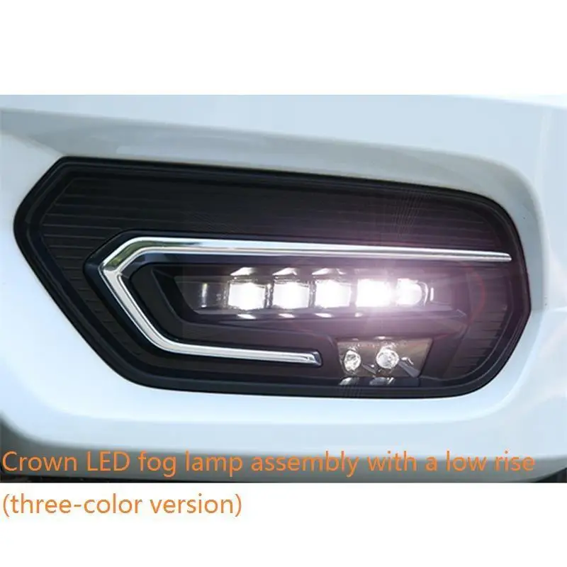 MODEL Q Drl Automovil Cob дневные ходовые авто лампы Автомобильные светодиодные фары передние противотуманные задние Автомобильные фары в сборе 17 для Honda Avancier - Цвет: MODEL Q