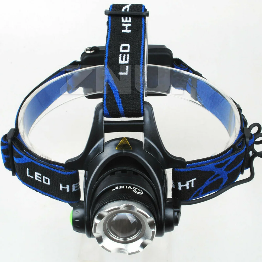

Light Headlamp Flashlight Lamp Waterproof Work Light 90000LM Rechargeable