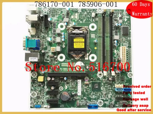Запасная материнская плата для HP 786170-001 785906-001 Системная LGA1150 H81 | Компьютеры и офис