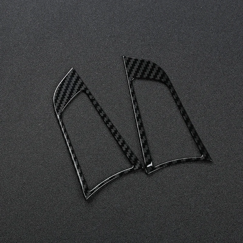 

Carbon fiber steering wheel decorative cover For Alfa Romeo Giulia stelvio Car decorative stickers