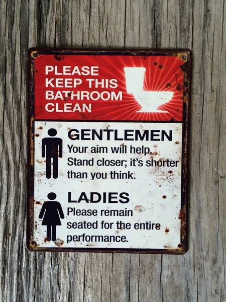 

Vintage Style Tin Metal Sign Rustic Nostalgic Wall Art Bathroom Decor Ladies Room Mens Room Metal Wall Art Decor Iron Painting