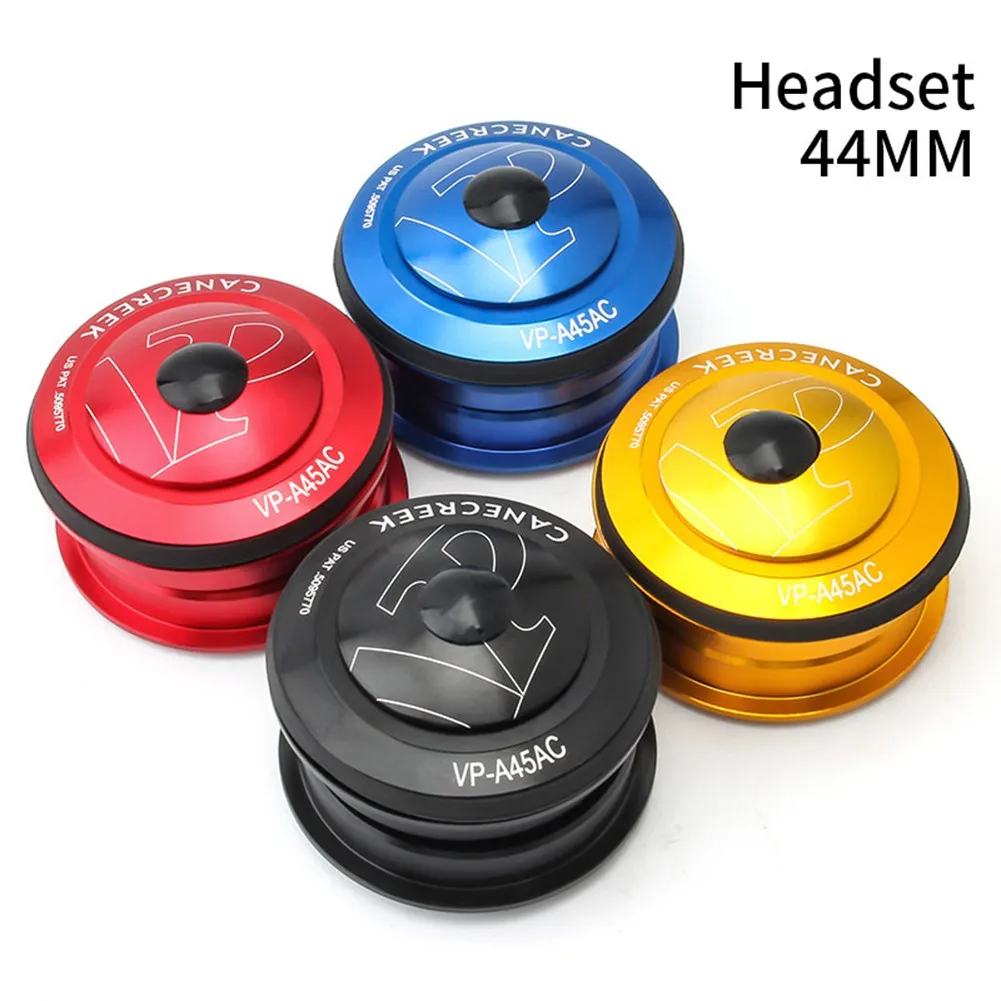 

MTB Road Bicycle Parts Bicycle Pieces Bike 1-1/8 Threadless Bicycle Accessories Bearing Headset 44mm For 28.6 Straight ForkFrame