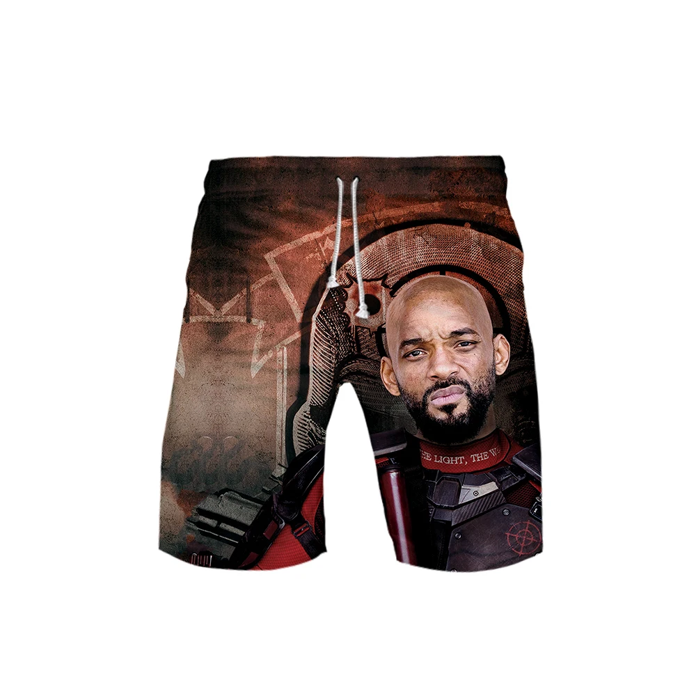 Gemini Man Printed 3D Beach Shorts Men Fashion Streetwear Hot Sale 2019 Harajuku Trendy Summer Wear | Мужская одежда