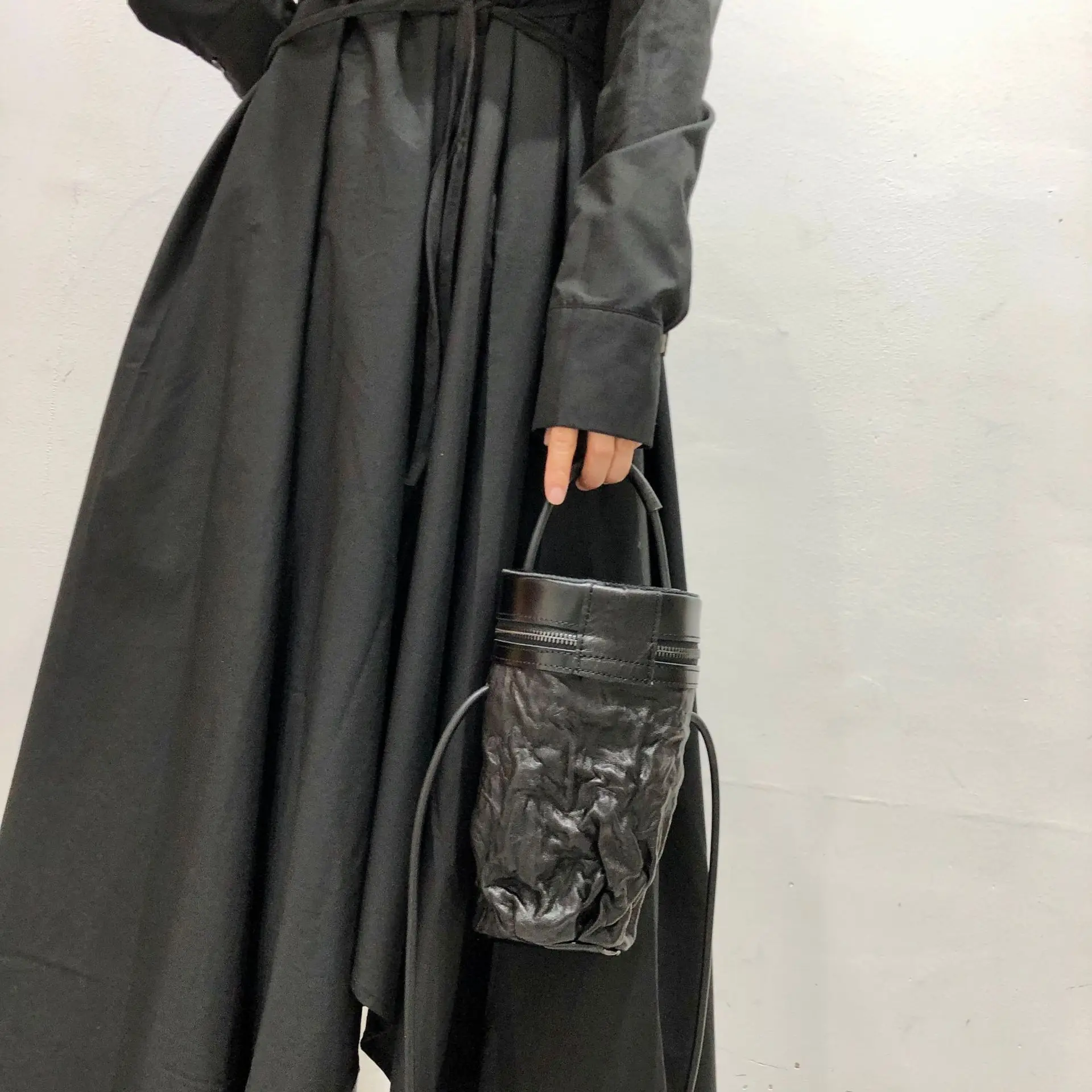 

Original Handmade Soft Sheepskin Shoulder Bag Unique Girl Vintage Handbag Convenient Practical Mobile Phone Bag Cross-body Bag