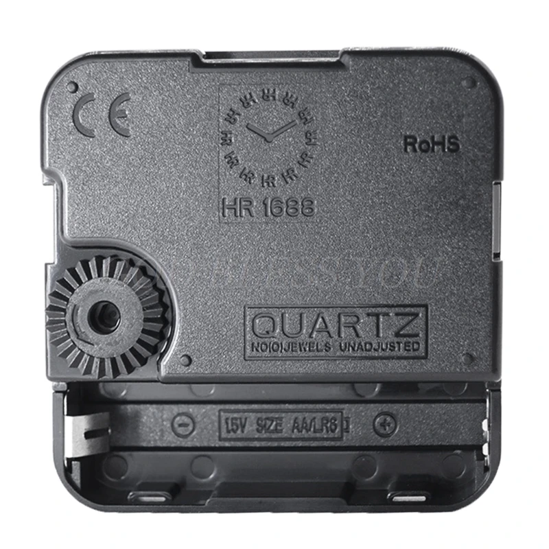 

High Torque Quartz Clock Movement Replacement Parts Kit with 208 mm/8.2 Inches Long Spade Hands Hanger Drop Shipping