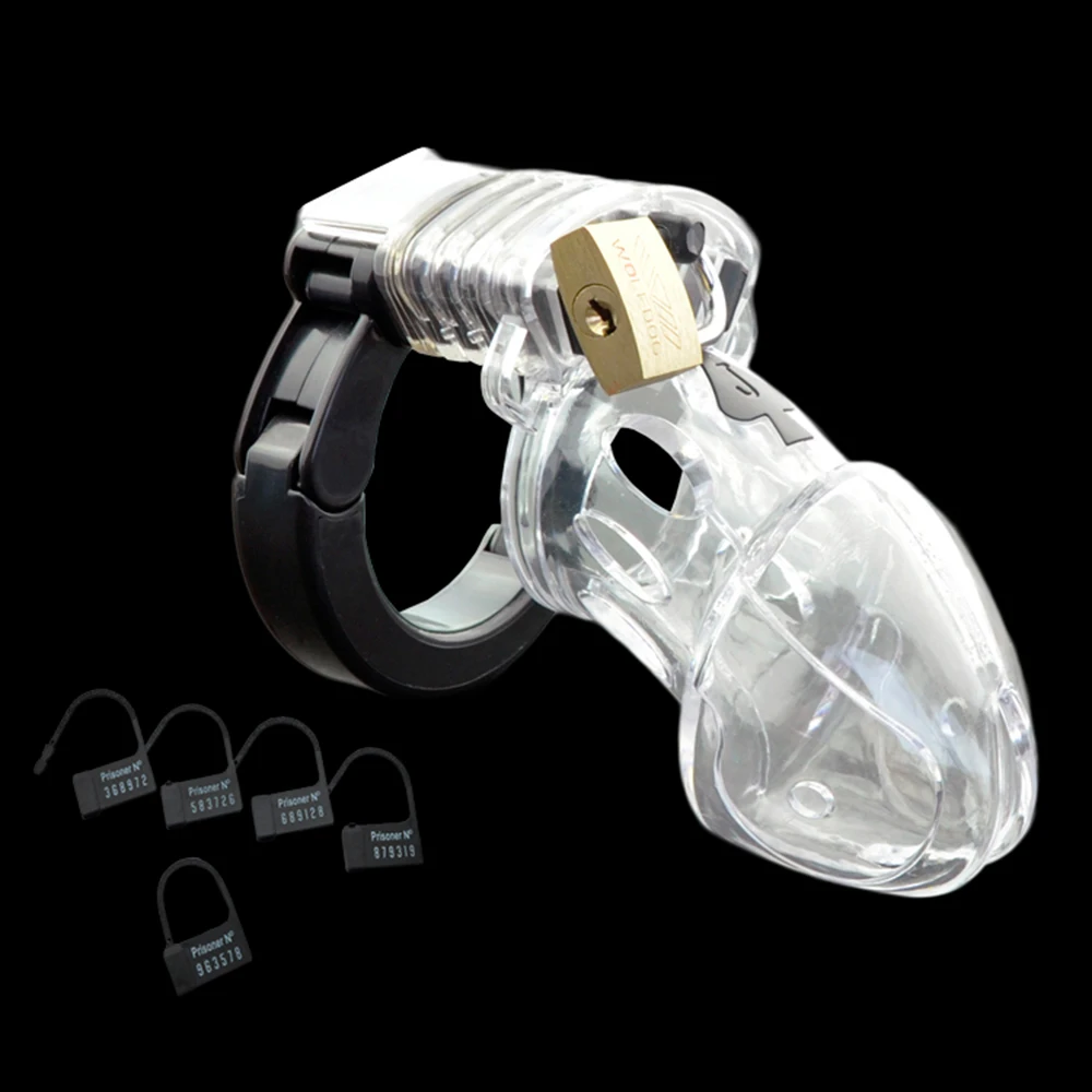 Manyjoy мужское приспособление целомудрия регулируемый пластиковый пояс с 5