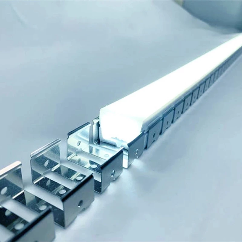 Светодиодный неоновый зажим держатель ленты каркас из нержавеющей стали