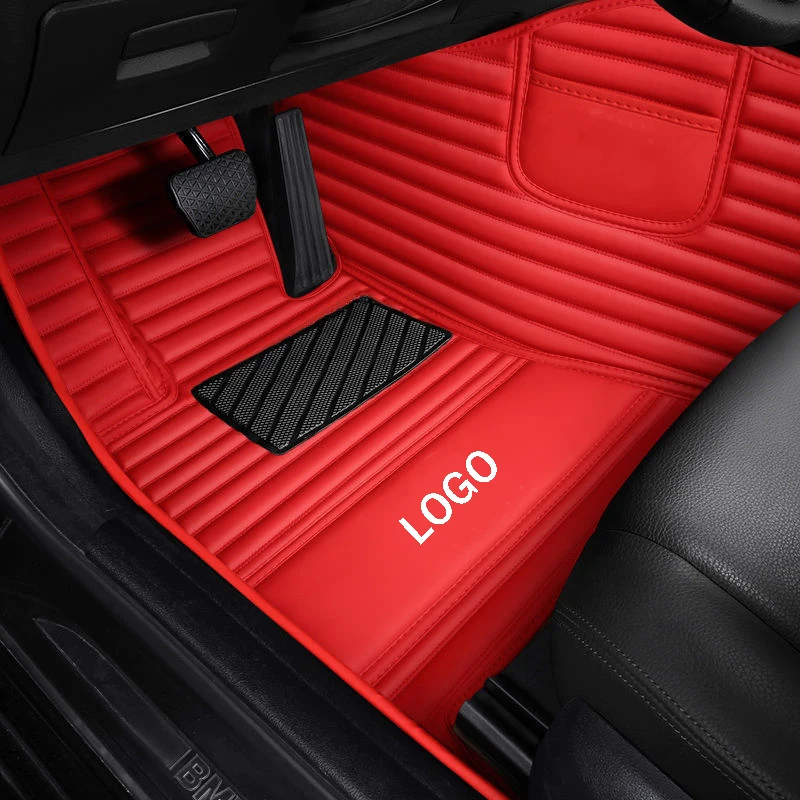 Пользовательские 5-местные автомобильные напольные коврики с логотипом для