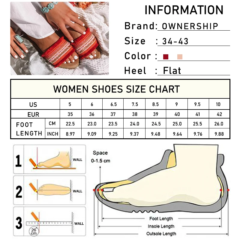 

Summer Woman Slippers Ladies Rome Flats Female Fashion Open Toe Slides 2020 Comfortable Casual Women's Footwear Plus Size