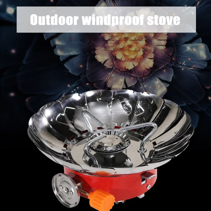 Ветрозащитная плита с 15 ветрозащитными стеклами кухонная утварь газовая горелка