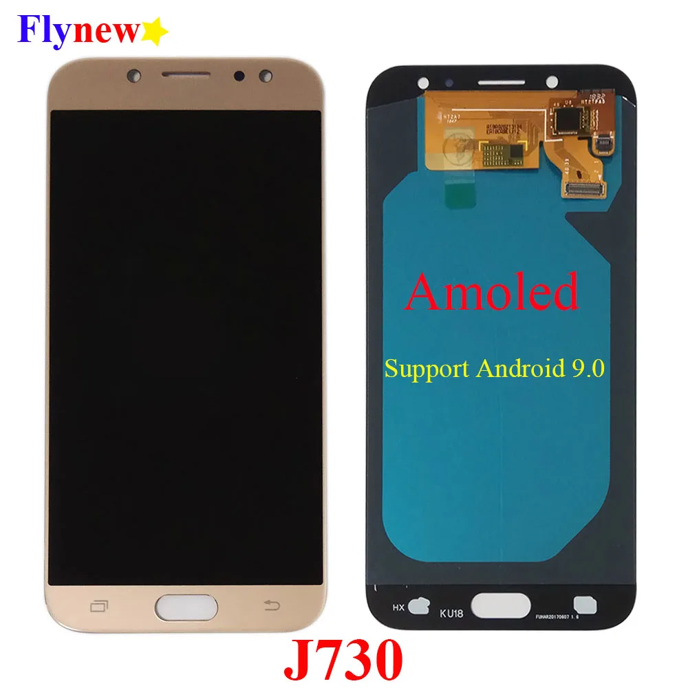 Супер AMOLED ЖК дисплей для SAMSUNG Galaxy J7 Pro J730 сенсорный экран 2017 J730G J730F Pantalla дигитайзер