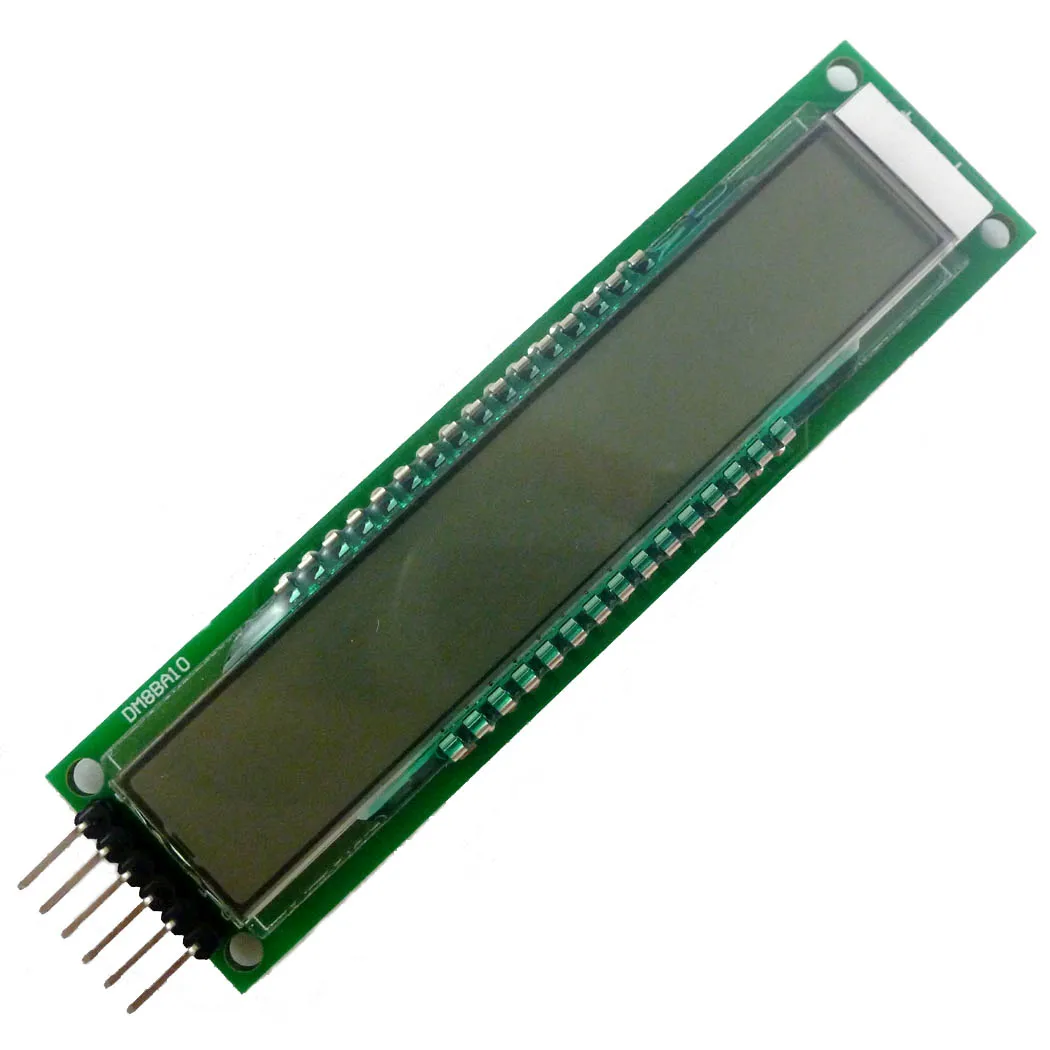 With Pin 10 бит 16-Seg SPI светодиодный дисплей Серийный ЖК с UNO MEGA2560 пример эскиза - Цвет: With Pin