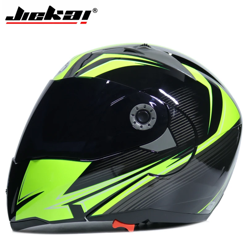 

Hull up, double-sided motorcycle visa, affordable to all, modular hull, racing helmet, jiekai-105 free delivery