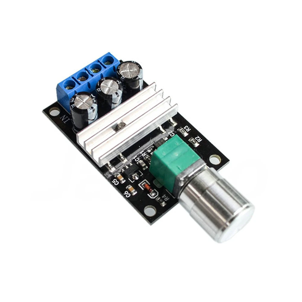 DC 6V 12V 24V 28VDC 3A 80W ШИМ регулятор скорости двигателя Регулируемый переменной с