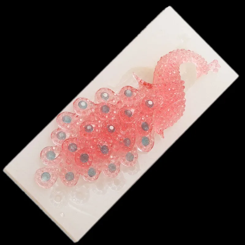 1 шт. силиконовая форма в форме павлина для украшений сделай сам | Дом и сад