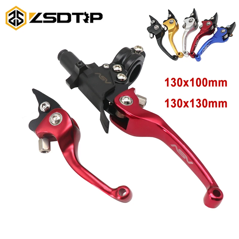 

ZSDTRP 1Pair ASV F3 2nd CNC Brake & Clutch Handlebar Levers For Honda Yamaha Kawasaki Suzuki CR CRF YZF WRF