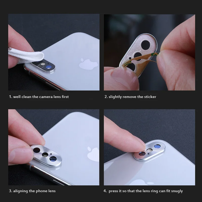 Модное защитное металлическое кольцо для объектива камеры Xiao mi Red Note 7 K20 Pro 9T 8 SE